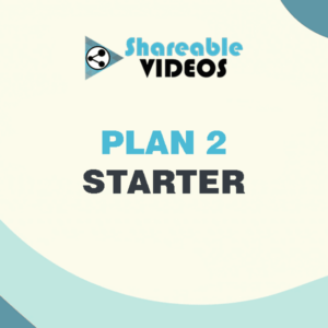Shareable Videos - Products - Plan 2 - Starter