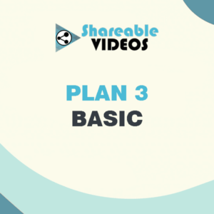 Shareable Videos - Products - Plan 3 - Basic