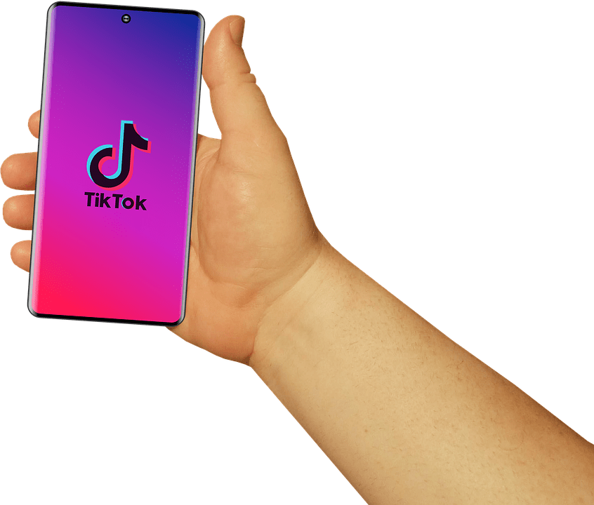 Shareable Videos - Smartphone with TikTok