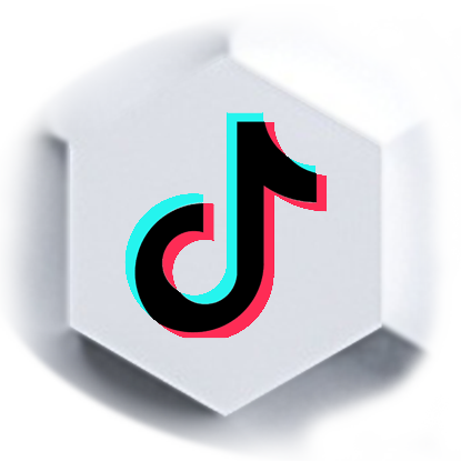 Shareable Videos - TikTok Logo Polygon